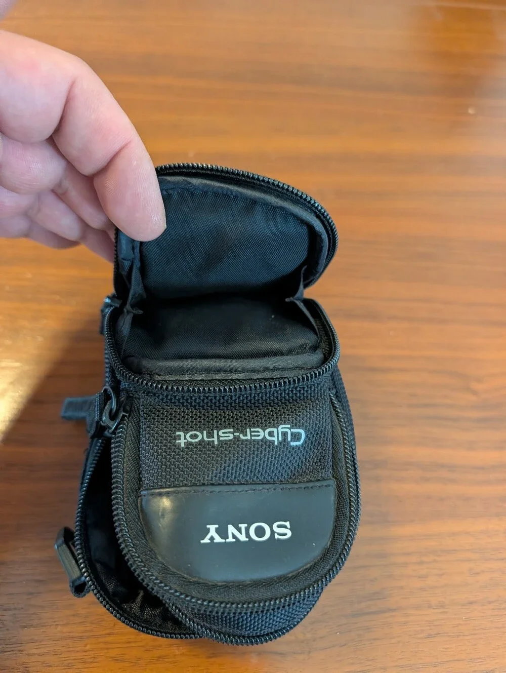 Sony Cybershot Camera Carry Case Black Pre Owned Case Only